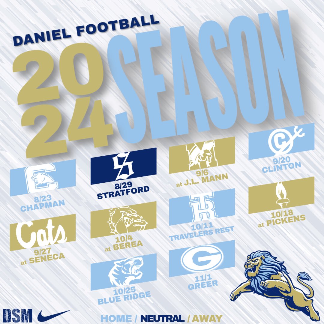 The 2024 schedule is set!  #WinToday