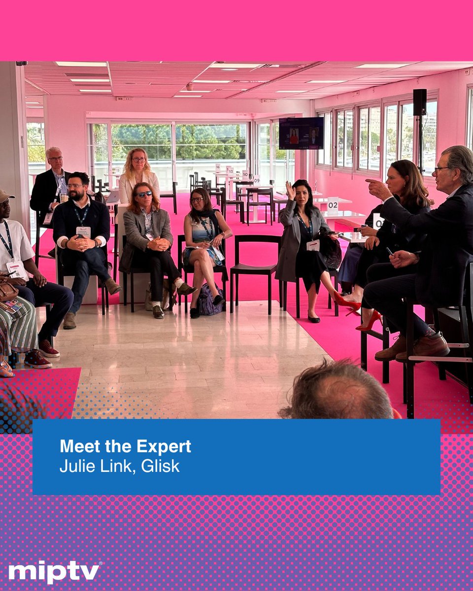 Meet the expert session at #MIPTV: how agents develop, pitch and manage projects for streamers, with Julie Link from entertainment content production company Glisk.
