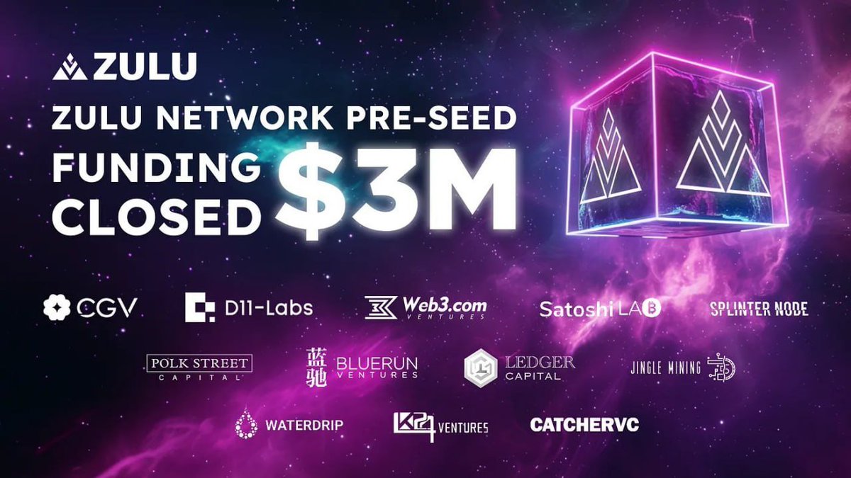 Airdrop6_com's tweet photo. New #airdrop: ZuluNetwork (For all)
Reward: Point & Token
News: OkxWeb3, Backers
Distribution date: After listing

🔗Airdrop Link: https://t.co/em7hESbren

How to get Faucet: Join Disord group and click #testnet-faucet channel & submit address

Discord: https://t.co/8JvsnZ48Iu

Details here: https://t.co/6yYecLkLBH