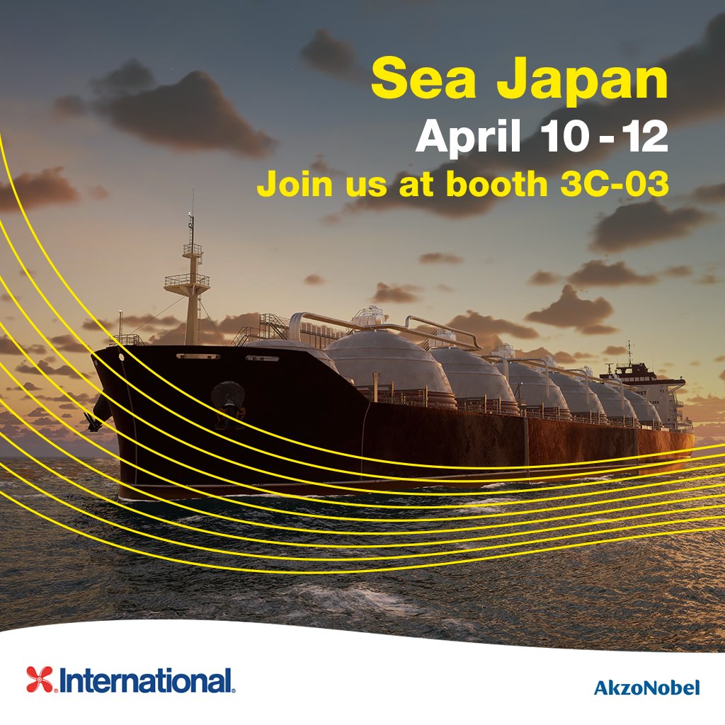 Join us at Sea Japan on April 10 - 12 at booth 3C-03 as we showcase International Hullcare and our suite of Intertrac performance management tools.