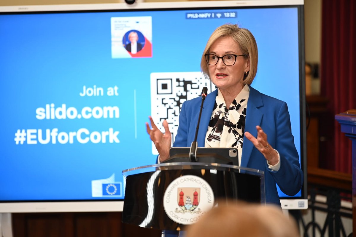 What we're trying to do at European level is to get the best out of all the regions, towns, cities, villages & rural & also learn from each other. That is the added value that the EU brings, not just to Ireland but to all of its Member States: @McGuinnessEU
#EUforCork #EUDelivers