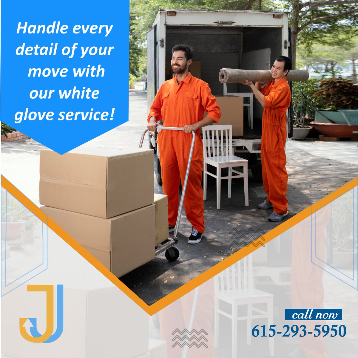 Our white glove service. From start to finish, we handle every detail with precision and care, ensuring your move is seamless and stress-free. Trust us to make your relocation a breeze.

Call Us On +1 615-293-5950

#MovingDay #MovingMadeEasy #RelocationExperts #WhiteGloveMoving