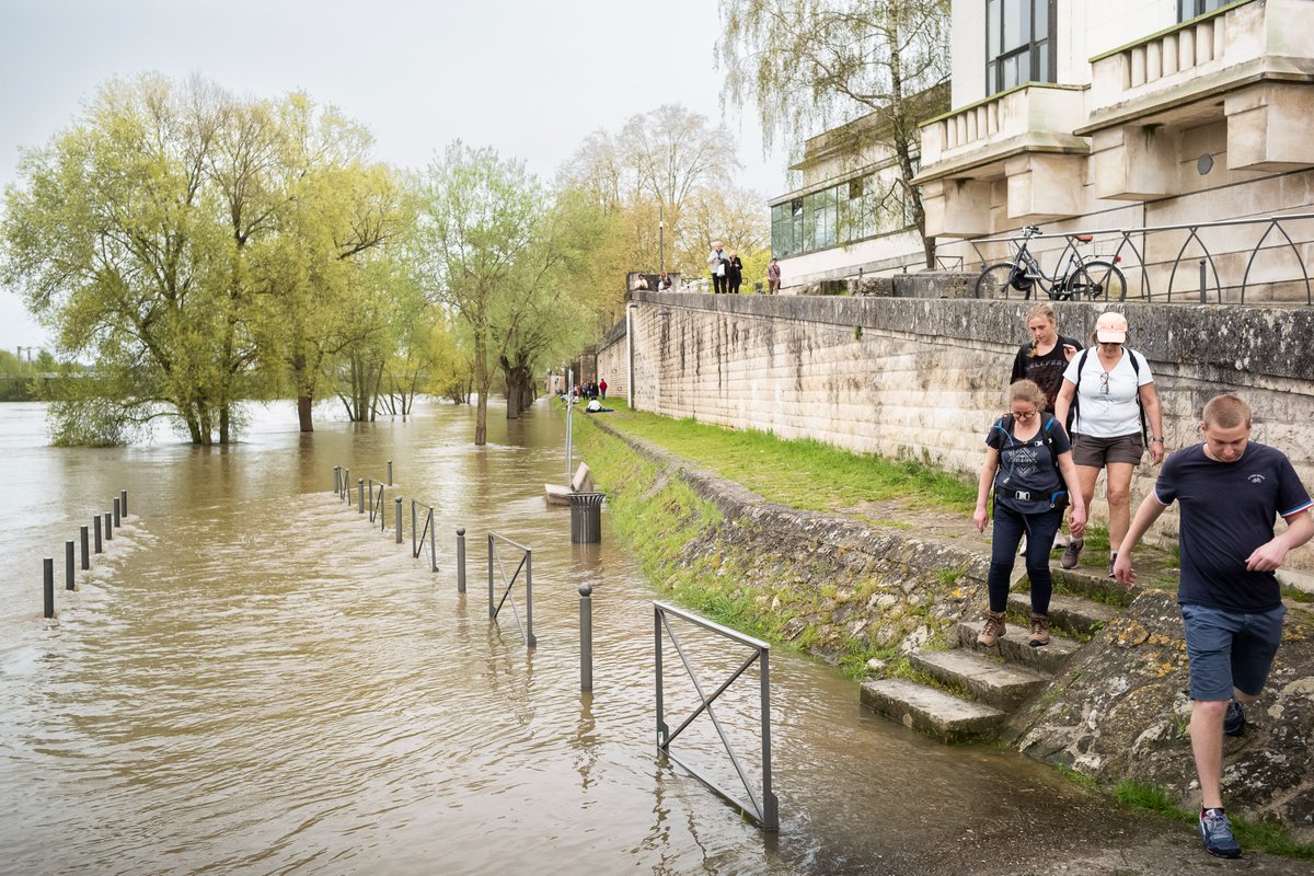 Voici à quoi ressemblaient les bords de Loire ce week-end :