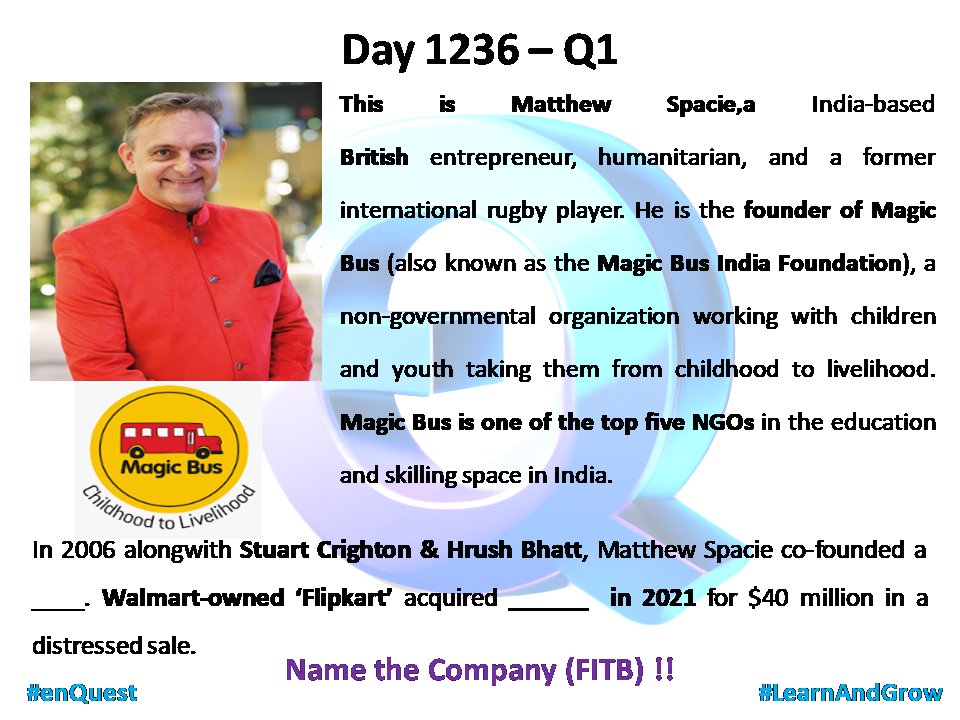 Day 1236 - Q1

#enQuest

#LearnAndGrow