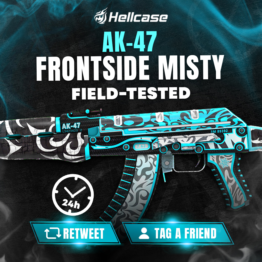 hellcasecom's tweet image. 🎁 FAST GIVEAWAY 🏁

👇 Tag Your Best Friend &amp;amp; Like
🚀 Follow us
🔥 Retweet this post
😎 The winner of the previous giveaway is 
 @TheFI3RY

#hellcase #csgo #cs2 #csgoskin #csgoskins #csgoskinsgiveaway #csgocases #csgocase #hellcasegiveaway #csgoskinsfree #csgoskinsgiveaway