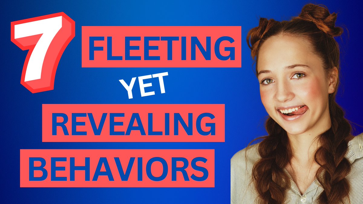 Some body language behaviors are more revealing than others when it comes to understanding someone's feelings, desires, or concerns. Joe Navarro examines the importance of fleeting behaviors. youtu.be/-cu48LvCoIg

#joenavarro #peoplewatching #bodylanguage