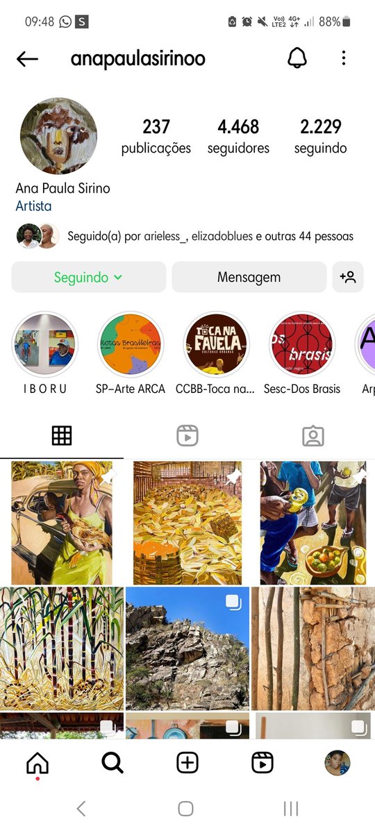 debyonce_'s tweet photo. @grupoponei Déia, olha os quadros da Ana Paula Sirino! Ela é incrível ❤️ https://t.co/7ucbeYM5U3