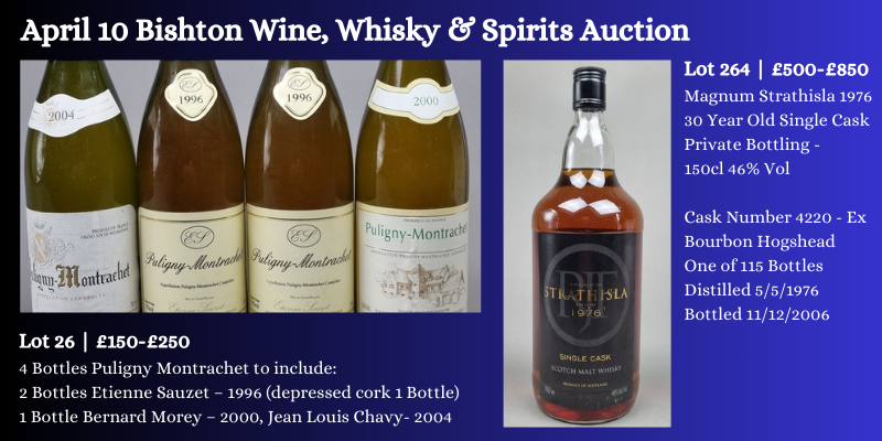 AUCTION ALERT 🥂 Apr 10 Wine, Whisky & Spirits Auction Browse & Bid: hansonslive.hansonsauctioneers.co.uk/m/view-auction… @HansonsAuctions