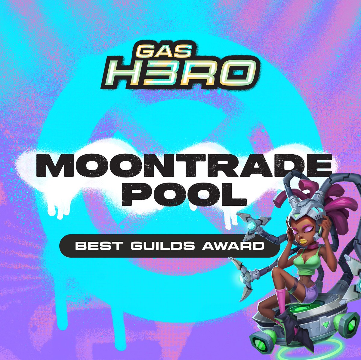 What's next for the Moontrade pool? Introducing: The Best Guilds Award! 🌟 We're excited to reveal that the #GasHero Moontrade pool will now reward outstanding guilds who've gone above and beyond in organizing and motivating their members. It's time to celebrate their…