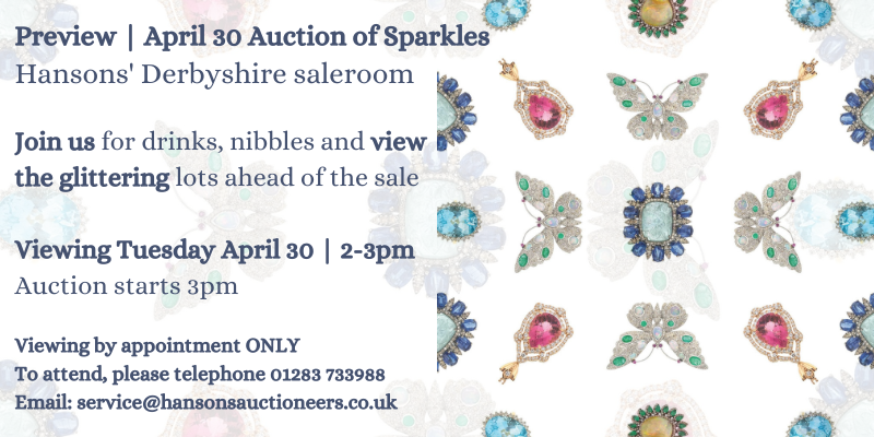 Calling #jewellery lovers Join us to preview this special sale @HansonsAuctions @HansonsHelen