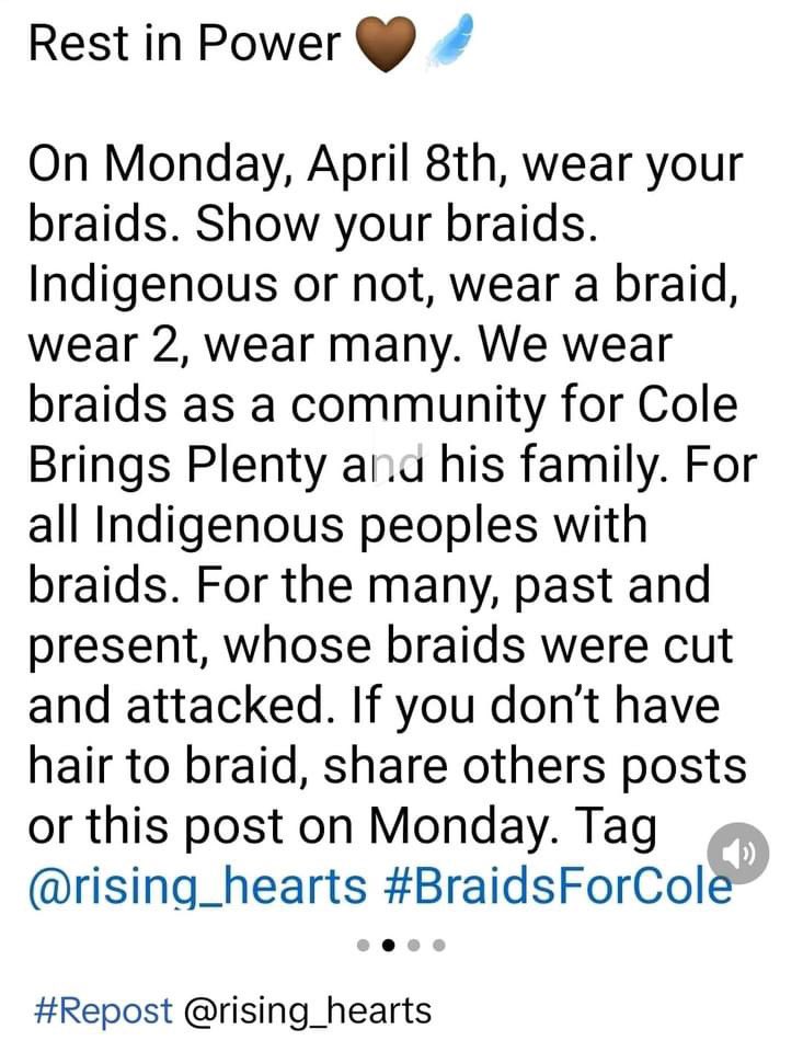 #BraidsforCole