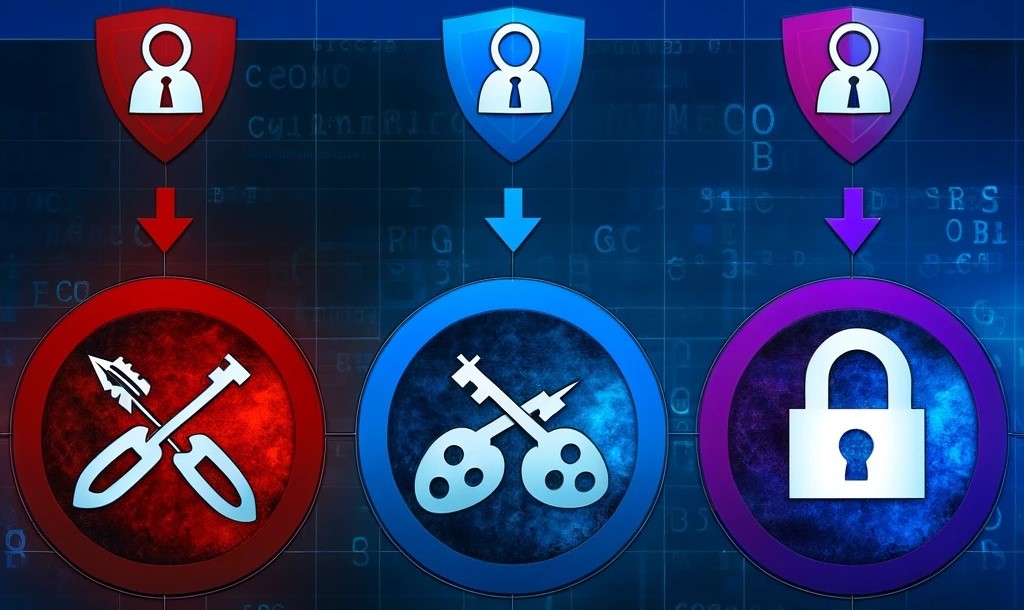 🌐💼 Unlocking the Power of Colors in Cyber Security! 🔴🔵🟣

Red Team, Blue Team and Purple Team: Colors in Cyber Security

Discover our latest article!: bit.ly/3THzFrq

#CyberSecurity #RedTeam #BlueTeam #PurpleTeam #InfoSec #Defense #Offense