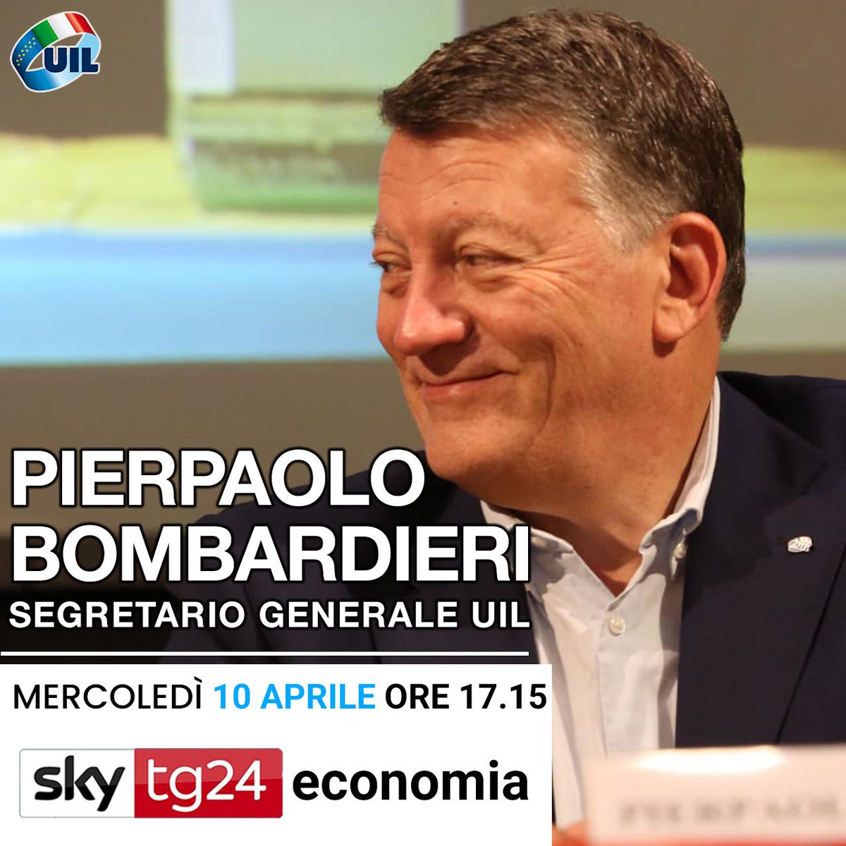 MERCOLEDI' 10 APRILE saremo ospiti di @SkyTG24 Economia, dalle 17.15! Non mancate!