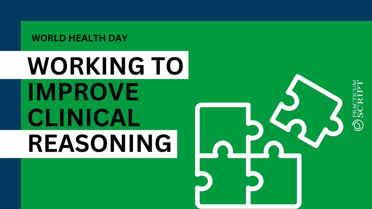 PracticumScript's tweet photo. 📢Yesterday, we celebrated #WorldHealthDay!
The point of #PracticumScript is to address cognitive processing and its contributing factors for healthcare, as it provides baseline data that can be used to prevent and mitigate preventable #medicalerrors. https://t.co/zYydJ8TuSM