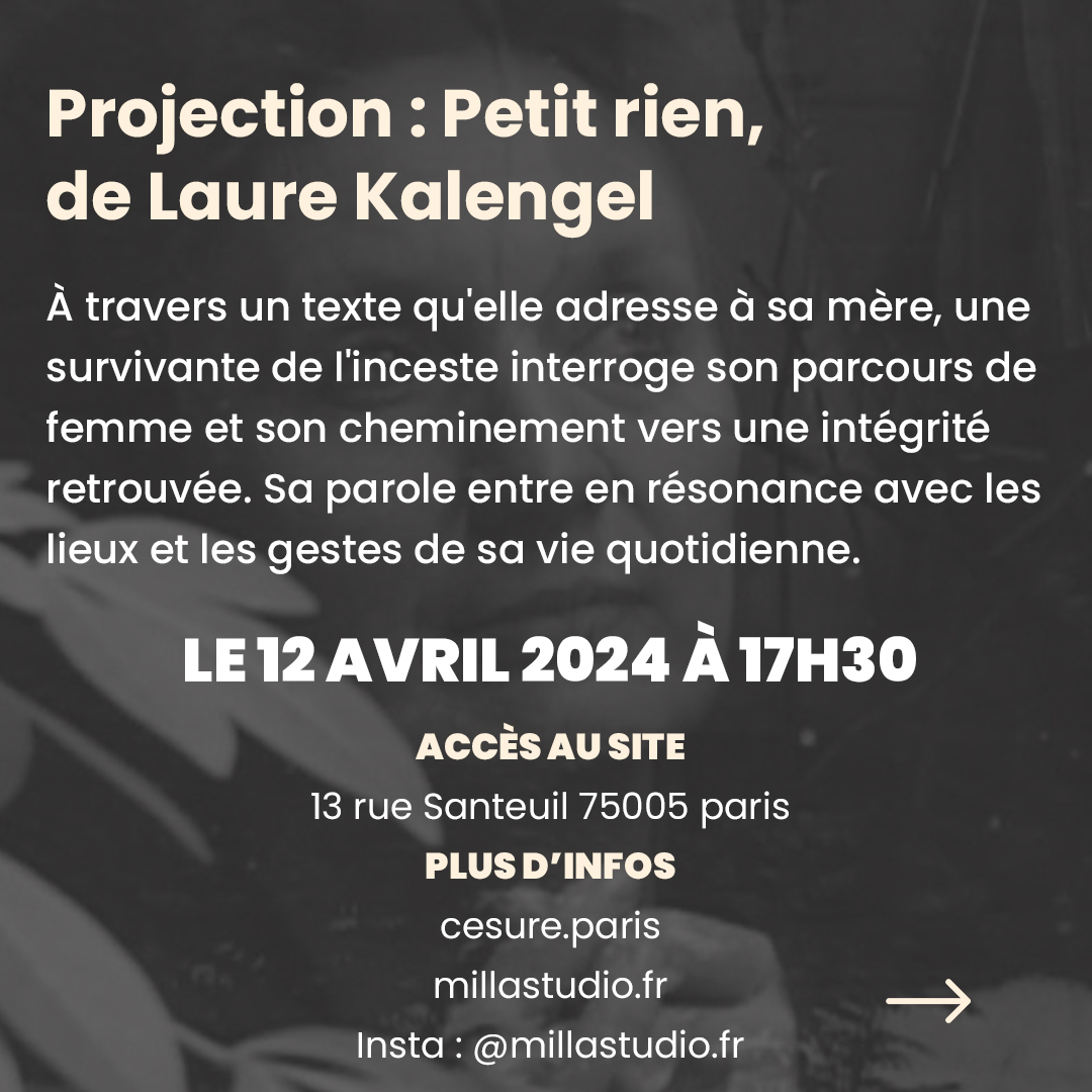 MillArchimistes's tweet photo. et son cheminement vers une intégrité  retrouvée. Sa parole entre en résonance avec les lieux et les gestes de  sa vie quotidienne.  #Lesinspirantes #festival #festivalparis #courtmetrage #ousortiraparis https://t.co/Xbxtme4DSP