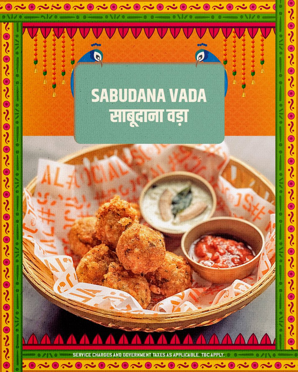 SocialOffline's tweet photo. Celebrate Navratri at SOCIAL with the Navratri Delights Menu. 🙌 Whether you’re fasting or looking for some interesting new veg food to try, we’ve got you covered. 😋

This menu will be available in all outlets in Delhi NCR, Dehradun, Indore and Chandigarh

#NavratriMenu https://t.co/409PqhmQOm