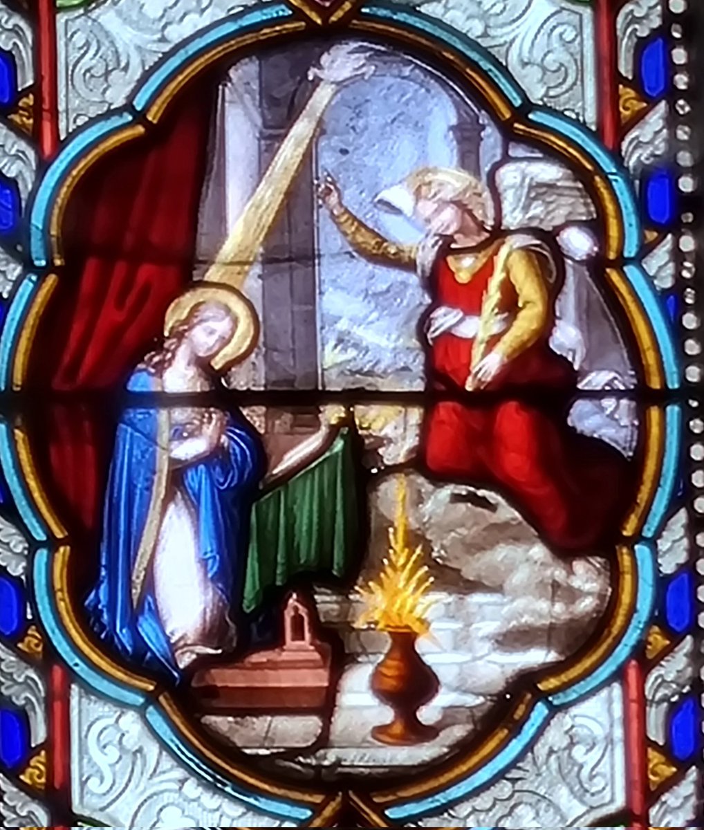 Belle fête de l'Annonciation du Seigneur !

(Vitrail : ND de Chauvigny)