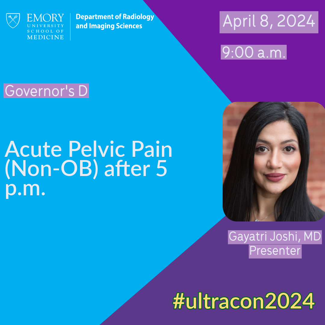 It's #ultracon2024 and we're starting the day with 2 of our fave ultrasound pros: @GayatriJoshiMD + @LeannLinam. Get over to Gov's D if you're there for awesome insights about acute pelvic pain after hours. @AIUMultrasound