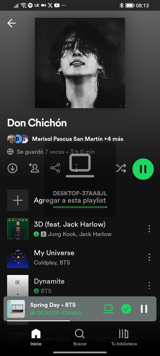 Comenzamos como día lunes con la playlist de Don chingón.

@army_regiondeloslagos
@jungkook 
@bts_official_bighit 

#jungkook 
#jungkookie 
#jungkookbts 
#armybts 
#armylover
#bts_official_bighit 
#btsarmy
#jungkookchile
open.spotify.com/playlist/2GWPe…