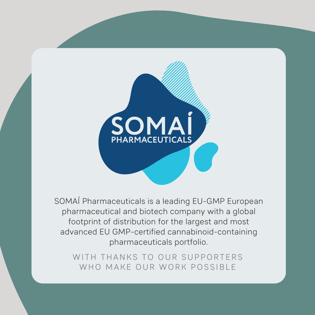 Meet our Supporters: SOMAÍ Pharmaceuticals is a leading EU-GMP European pharmaceutical and biotech company with a global footprint of distribution for the largest and most advanced EU GMP-certified cannabinoid-containing pharmaceuticals portfolio. ukmccs.org/about-us/suppo…