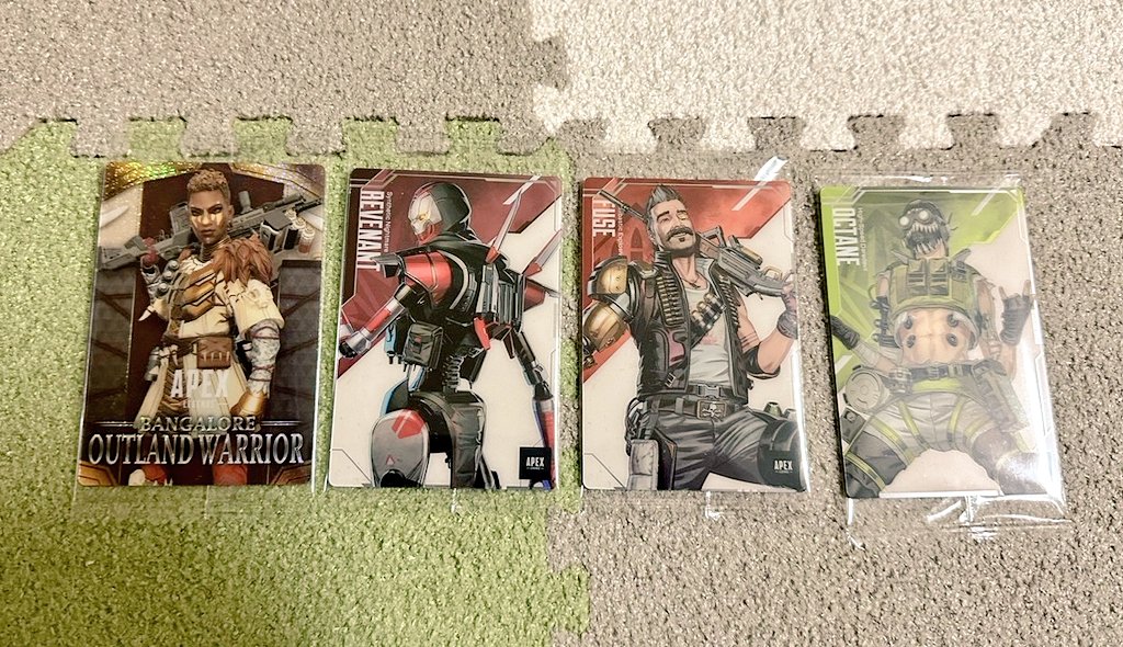 APEXウエハース交換

譲→バンガロール、オクタン、レヴナント、ヒューズ
求→レア、オクタン、パスファインダー、ローバ、ノーマル、ガスおじ
、バンガロール
よろしくお願いします🥹🩷

#APEX
#APEXウエハース交換