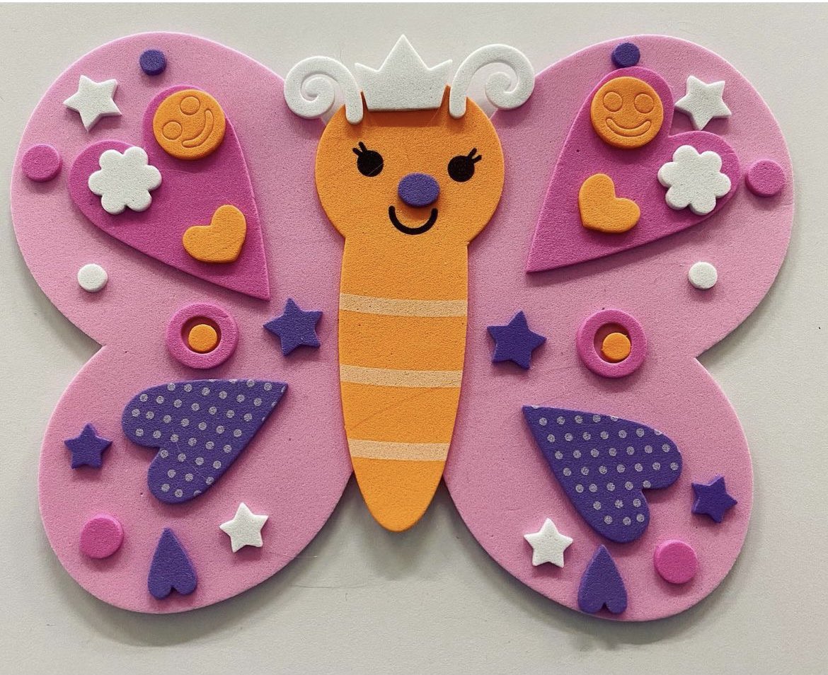 #goshplayteam want to give a massive shoutout & buckets of thanks to @JohnLewisRetail for such kindness last week with a donation of soft toys which will make such a difference. We thought you would like a beautiful butterfly created by one of our patients. @CMFWilliams