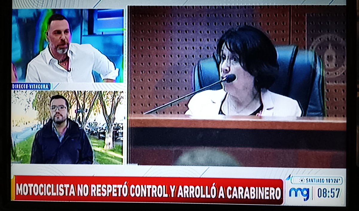 Chileno17039890's tweet photo. #ULTIMAHORA Neme en #MuchoGusto "en Chile el costo de cometer un delito es bajo,yo Espero que los Carabineros Saquen su arma y le disparen inmediatamente a los desalmados y delincuentes"... ASÍ ES. (Winter, Carlos Peña, Metro, Pamela Jiles, Copano, Kast, Daniel Jadue #Ñuñoa) https://t.co/tRKyTiCMyy