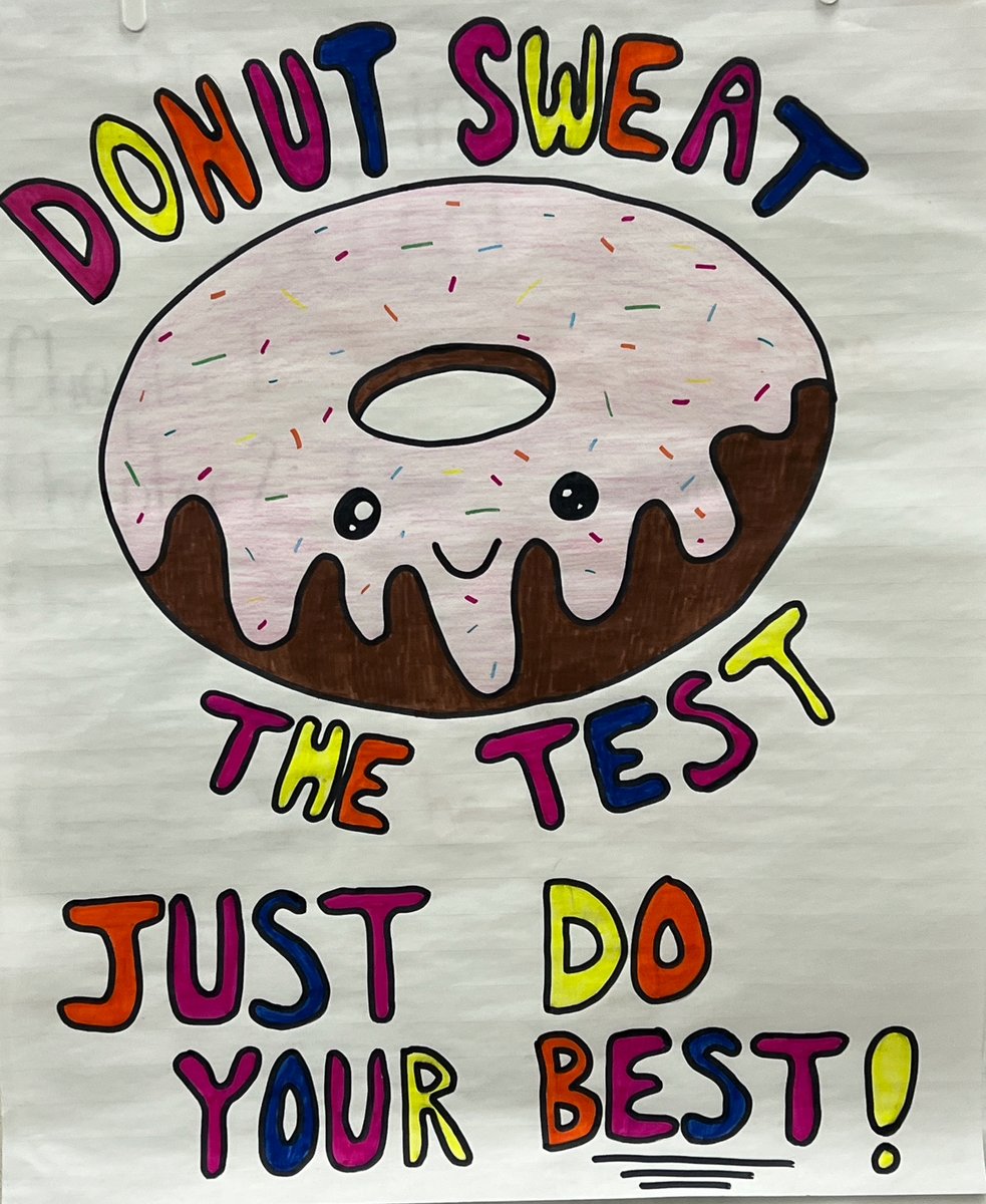 Nichols_Pride's tweet photo. Good luck to all of our students taking the SBA! All our students work hard and will do great! #Nicholspride https://t.co/TbCtC4Ewy1