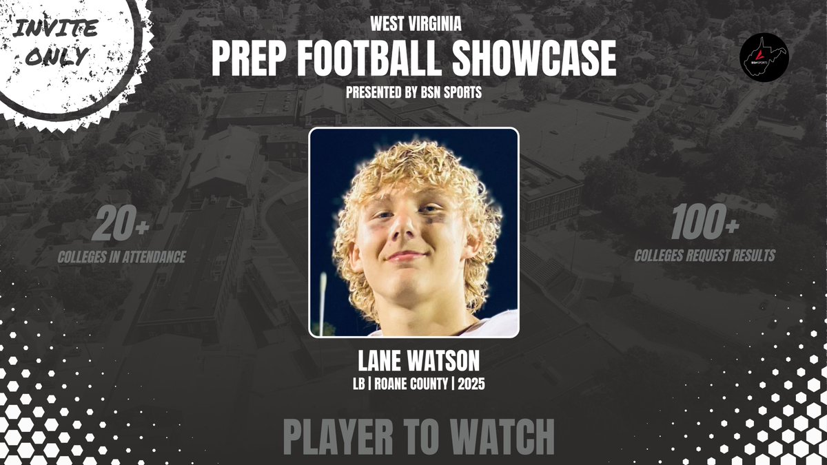 2024 WV Prep Football Showcase Player to Watch: Lane Watson LB | Roane County (Invite Only - Top WV Players) #wvprepfb