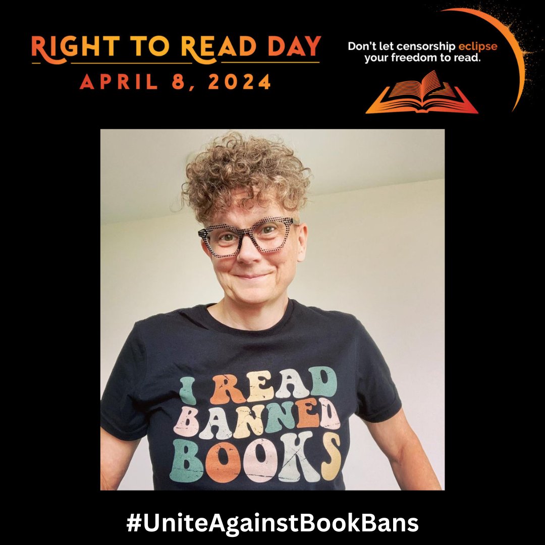 I stand against book bans and censorship. I stand for the right to read. #UniteAgainstBookBans #RighttoReadDay @UABookBans @charlesbridge