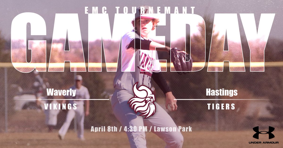 🚨 GAMEDAY 🚨 Vikings return to action as they have earned the opportunity to host the 1st round of the EMC Tournament . ⏰ 4:30 pm 🆚@DuncanField 📍Lawson Park 📱web.gc.com/teams/sTiZrU9l……