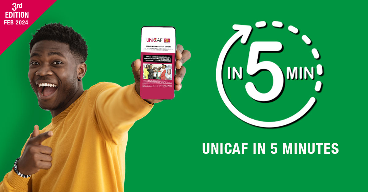 Unicaf in 5 minutes! In this monthly instalment, we provide an insightful overview of the significant events that Unicaf has engaged in, as well as the valuable partnerships we have established throughout February 2024. Find more!👉link.unicaf.org/4azKLFP