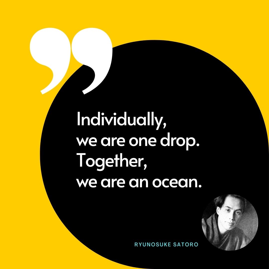 🌊 Just like a single drop contributes to the vastness of an ocean, each of us adds to the strength of our collective efforts. 

Do you agree?

#englishpriority #corporateenglish #businessenglish 
#english  #speakenglish #englishteacher #englishclass #englishspeaking