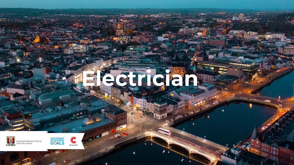 📣 We are #hiring! Applications are invited from suitably qualified persons for inclusion on a panel from which appointments may be made to the position of Electrician. 💻 Closing date: Thursday, April 18, 2024. To learn more, visit buff.ly/3xgrj2k #newjob #corkjobs