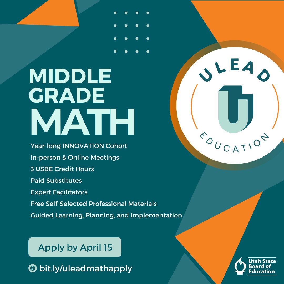 ULEAD Education tweet media