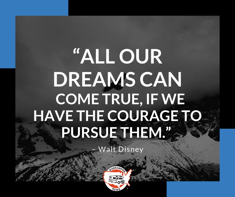 #MondayMotivation #Workamping #RVLife #FulltimeRV #Workamp #RVing #RVLivingFulltime #WorkCamp #WorkingRVers #EscapeTheOrdinary