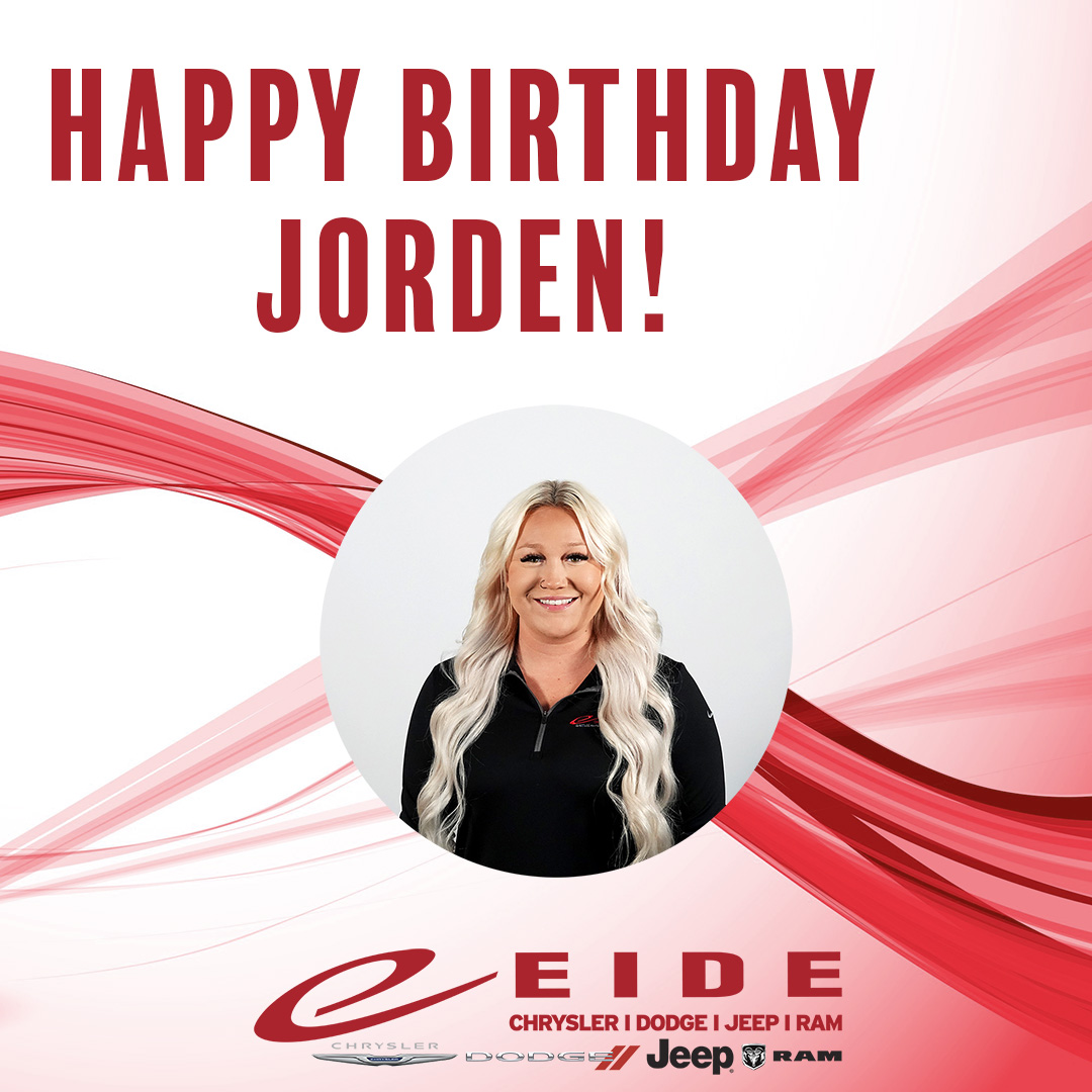 eidechrysler's tweet photo. 🎉Happy birthday to one of our Sales Consultants, Jorden!🎈 https://t.co/BTdZbjBGhN