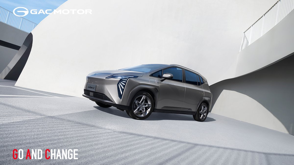 GAC_MOTOR's tweet photo. Sleek, elegant, and modern. #AIONY boasts an exterior design that embodies the latest in automotive tech, but also exudes a sense of timeless fashion.
#GACMOTOR #GOANDCHANGE https://t.co/Pjw2wrZYQj