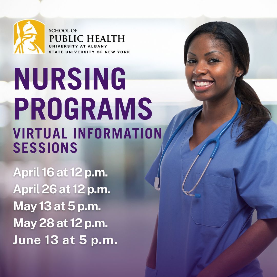 Join us for a virtual information session to learn more about our nursing programs! buff.ly/3EXxaLG