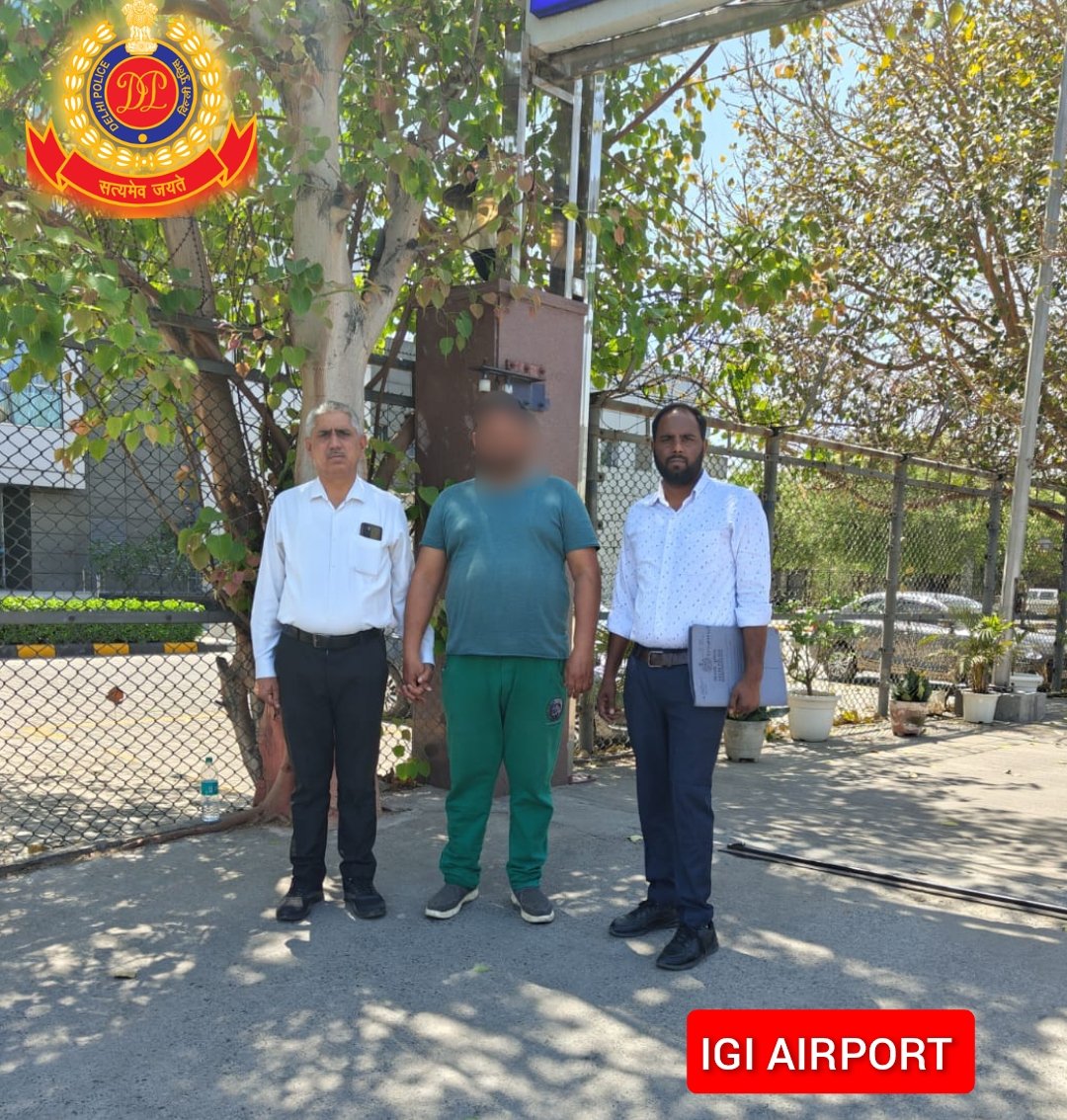 Finally, justice served! After 9 years on the run, a Punjab-based fraudster Agent, who orchestrated fake Haiti visa for unsuspecting pax has been apprehended Declared a proclaimed offender, this arrest brings closure to a long-standing deception #IGIAirportPolice #SafeTravels