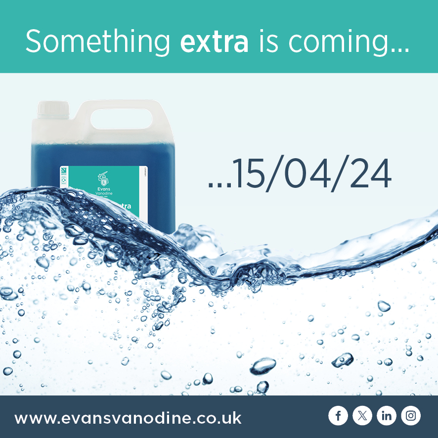 We are launching a new product next week, into our #AutomaticDishwash range, watch out for more info #SomethingExtra #Dishwash #ProfessionalHygiene #IndustrialKitchen
