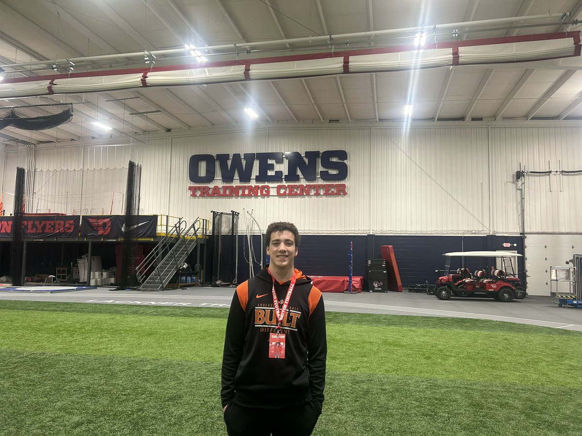 Had a great Junior Day at the University of Dayton this weekend!! Thank you @CoachCos16 and @DaytonFootball for the invite, can’t wait to be back!! @CoachEvanDreyer @_AHS_Football