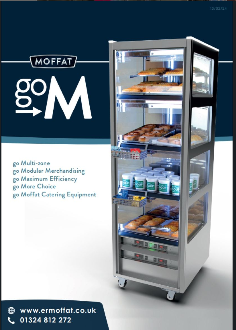 Delighted our new Go-M range received  the IFEX silver innovation award for catering equipment, design and technology.