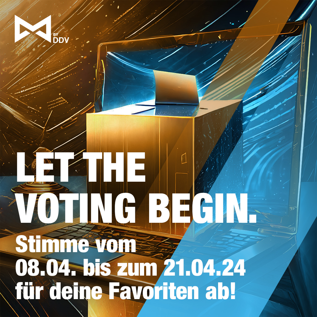 Jetzt kommst du ins Spiel! Vote ab sofort auf max-award.de/online-voting für deine liebsten Direktmarketingkampagnen und bestimme mit, wer einen MAX-Award in Gold, Silber oder Bronze bekommt! 🏆 Worauf wartest du? Verändere die Welt des Marketings mit deiner Stimme! 🤩