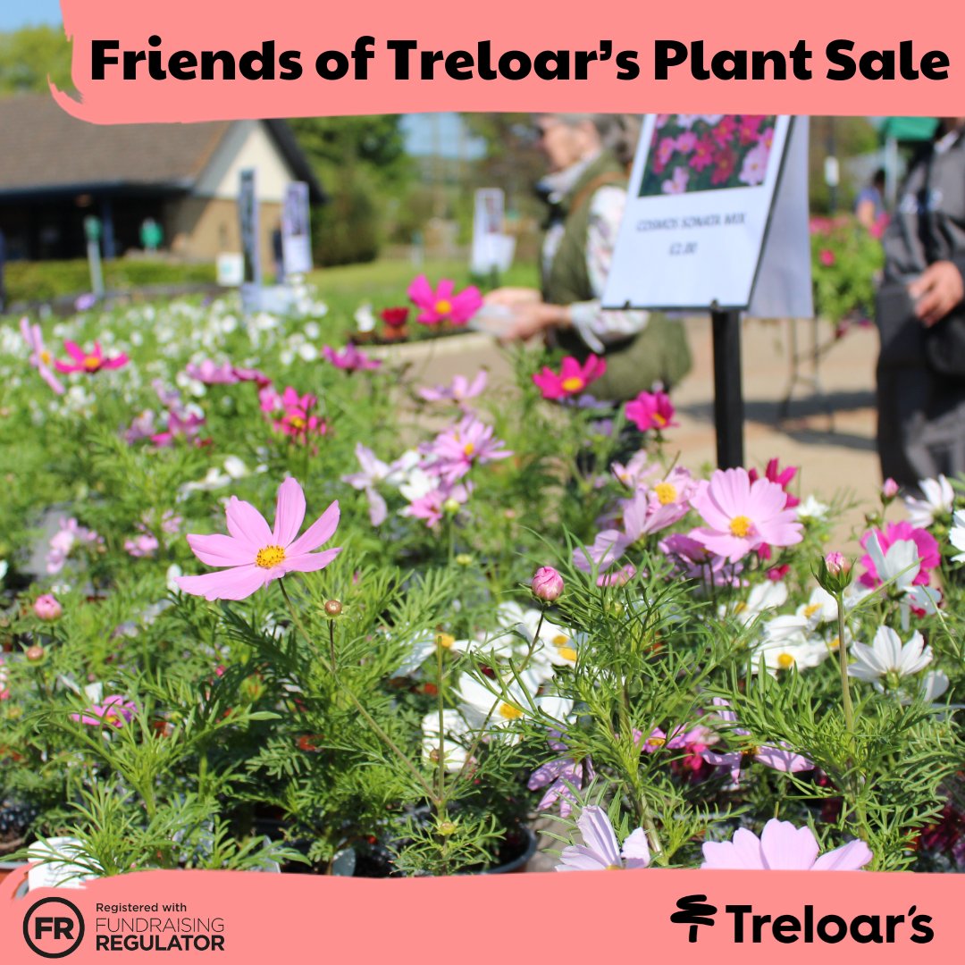 Want to transform your garden whilst supporting Treloar’s? Then join us at the Friends of Treloar’s Plant Sale on Saturday 11 May!🥀🌻🌷 Find a beautiful variety of annuals and perennials for unbeatable prices. Admission is free, don’t miss out! treloar.org.uk/events/plant-s…