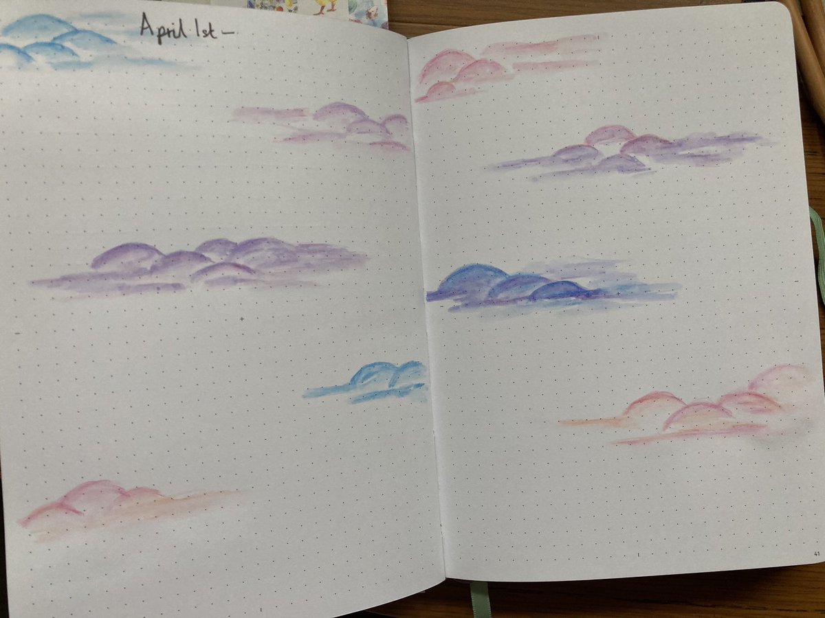 Late posting my journal pages but I’ve finished my cloudy April set up now #journalingteacher @TheHeadsOffice @jayneteach @BridgetBurke2 @CassHT @VickyHassall