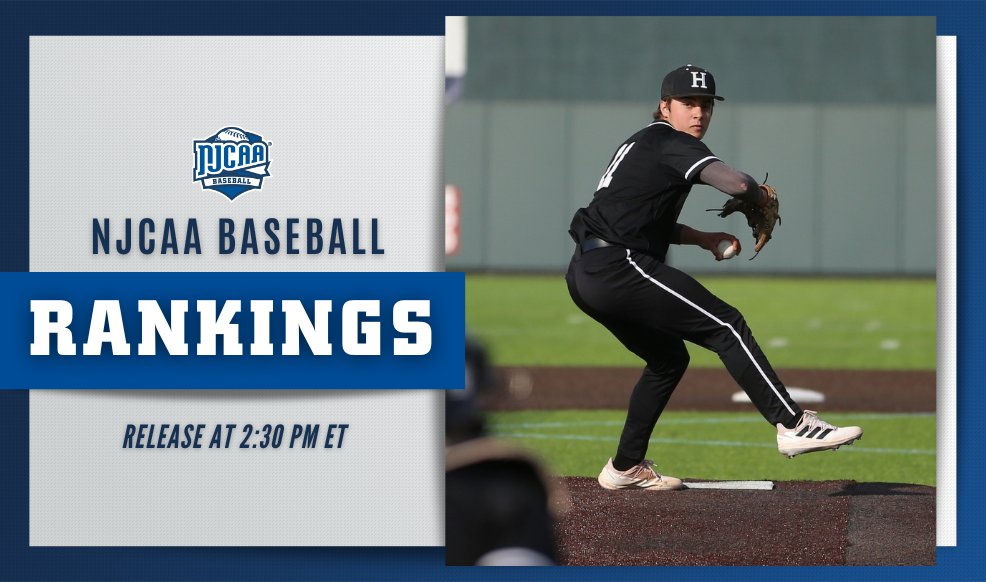 👋 Strike outs galore The #NJCAABaseball season is in full force, and the latest rankings will be released at 2:30 PM ET.