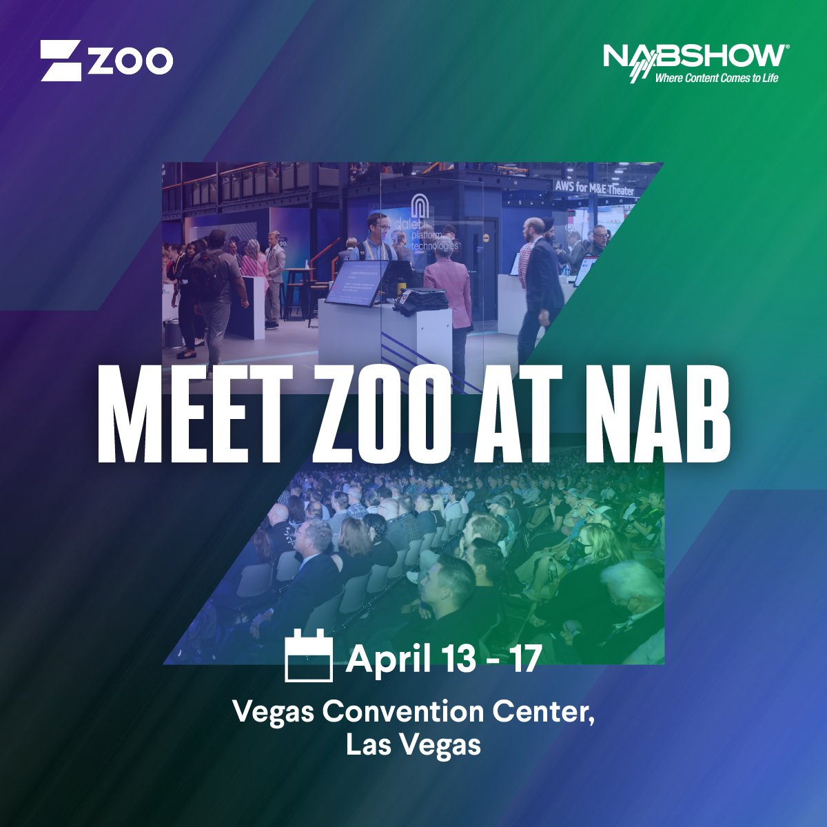 Team ZOO will attend the NAB Show 2024 in Las Vegas! As leaders in the localization industry specializing in subtitling, dubbing, and digital distribution, we're eager to explore the latest trends, innovations, and opportunities the #NABShow offers.