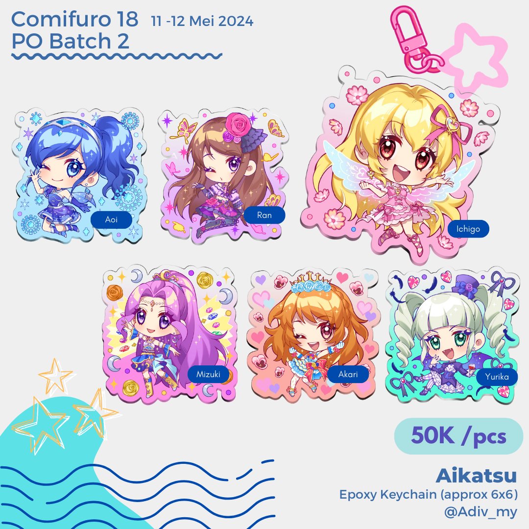 Adiv_my's tweet photo. (RTs are really appreciated!)✨ 

Halo!! Aku sekarang buka PO bacth 2 untuk #comifuro18 
📅Periode PO Batch 2 : 8 - 20 April 
Tersedia untuk Pick-up (both days) dan Mail order✨

Form PO : https://t.co/MRKkOxweza

Thank you!!!
#comifuro18 #CF18 
(1/3) https://t.co/Ci5snBUQAZ