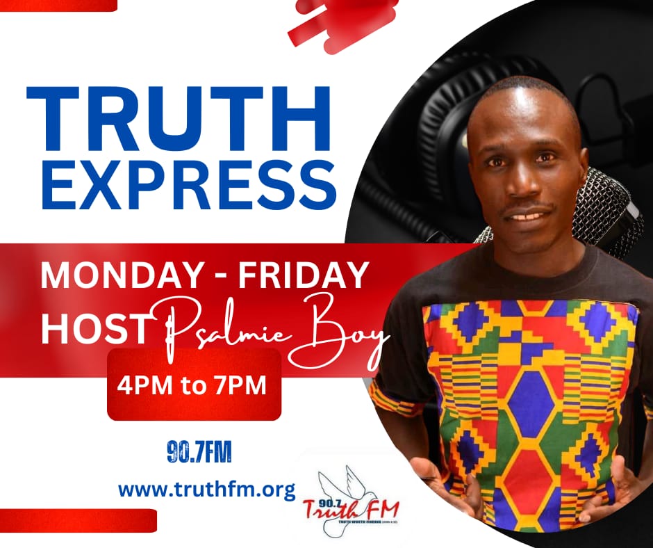 Truthfmkenya's tweet image. Proverbs 3:5-6
Happy New Week and Welcome to #TruthExpress with @psalmieboy254  till 7pm. #RecapMonday it is, What was Your take home at Your Church Service Yesterday if You happened to attend?. Good Evening.
Call/Whatsapp-0727907907
truthfm.org